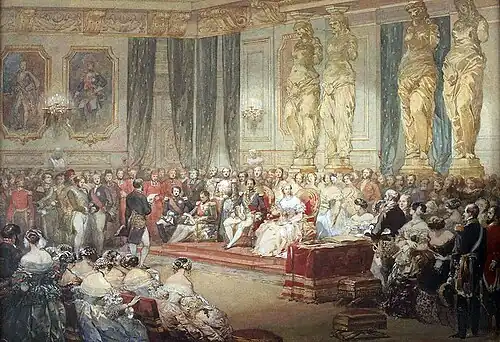 Reception in the Hall of the Marshals