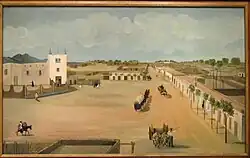 Mesilla, location of the engagement
