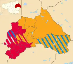 2004 results map