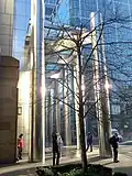 Outside view of canopy