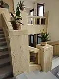 Elements around the staircase