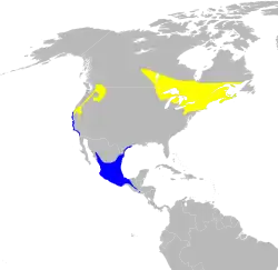 Map of range