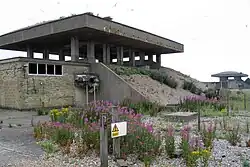 Exterior of two "pagodas"