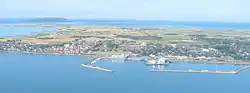 View of the town