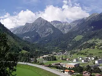 Orsières village