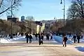 Karl Johans gate in winter