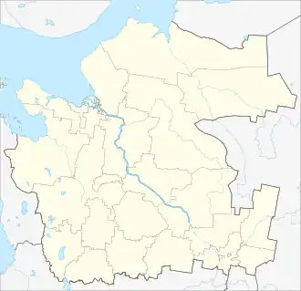 Kuya is located in Arkhangelsk Oblast