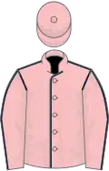 Pink, Dark Blue seams, Pink cap