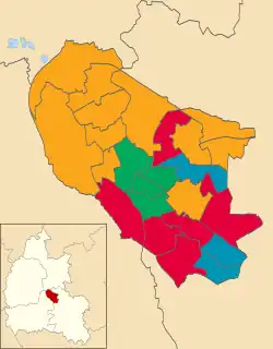 2004 results map