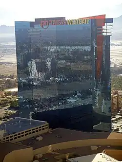 View of Elara tower Las Vegas from south.