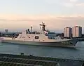 Changbai Shan in Portsmouth on 11 January 2015.