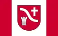 Flag of Gmina Łapanów