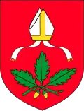 Coat of arms of Gmina Dąbrowa Biskupia