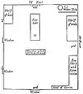 Plan of an Ainu cise