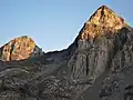 Falcor Peak (left) and Painted Lady (right)