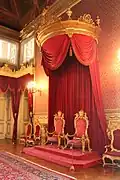 Thrones of Portugal, Ajuda Palace