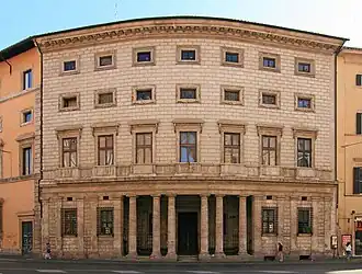 Baldassare Peruzzi, Palazzo Massimo alle Colonne, in Rome