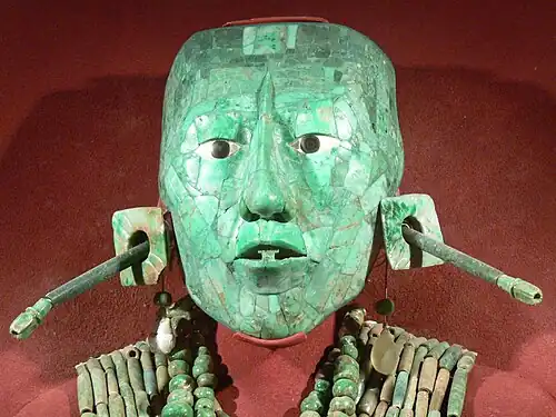 Funerary mask of king Pakal