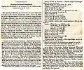 Panama Railroad opens; freight tariffs, 1855 [transcription available]