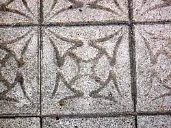 Roses tile.