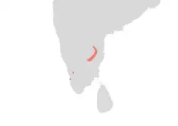 Map of range