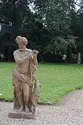 Statue in the south side of the park