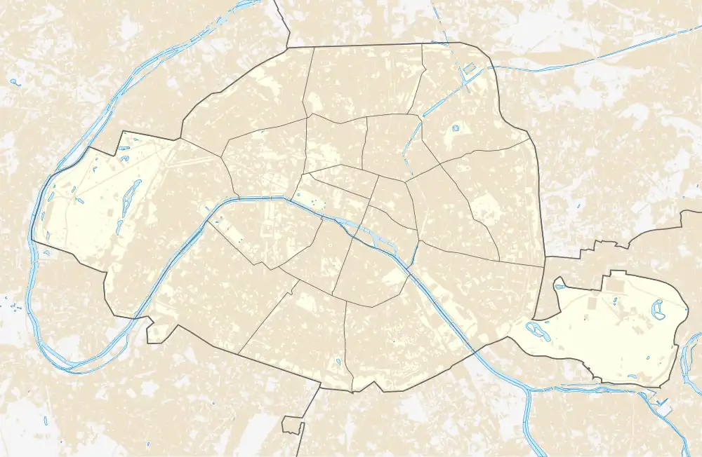 2018 Paris knife attack is located in Paris