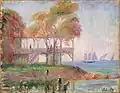 Pavilion at Gloucester by William James Glackens, 1919