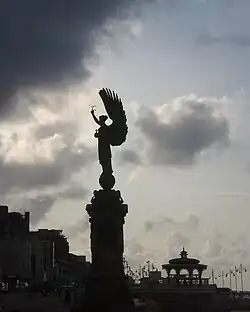 Image 21The Peace Statue on the seafront marks the border between Brighton and Hove (from Brighton and Hove)