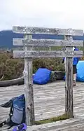 Sign at Pelion Gap