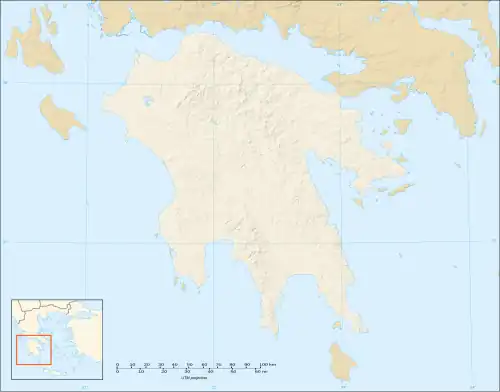 Site of Nichoria in South-West Greece