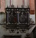 Paintings in the interior of the cathedral