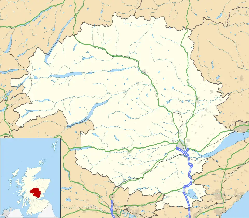 Pitkeathly Wells is located in Perth and Kinross