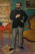 Portrait of Miletić by Petar Dobrović