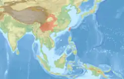 Map of range