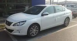 Peugeot 408 II (China) pre-facelift (front)