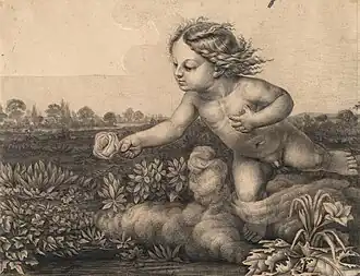 Study for The Great Morning (1809), chalk & pencil, 40.6 x 53.4&nbsp;cm.