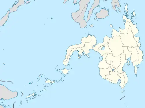 Pusan Point is located in Mindanao