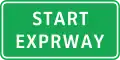 Start of Expressway
