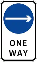 One-way (right, plate type)