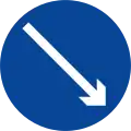 Keep right