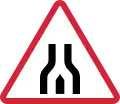 End of divided traffic