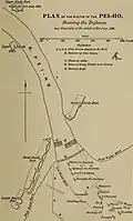 Map of the attack on 25 June