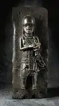 Plaque that probably represents a musician; 17th century; bronze; 48.26&nbsp;cm (19 in.) x 18.42 (71⁄4 in.) x 8.89&nbsp;cm (31⁄2 in.), irregular; Los Angeles County Museum of Art (USA)