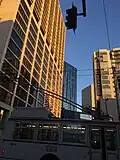 Near the intersection of Polk and Hayes Street
