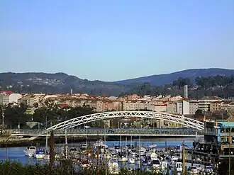 Bridge and marina