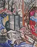 Olga Rozanova: Der Hafen