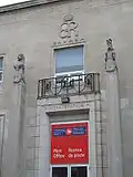 The former Postal Station K in Toronto (pictured in 2006) displays above its main entrance EVIIIR, the royal cypher of King Edward VIII