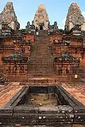 Terminal pyramid of Pre Rup (with the "cistern" foreground)