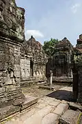 Interior of the temple